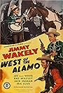 Jimmy Wakely and Lee 'Lasses' White in West of the Alamo (1946)