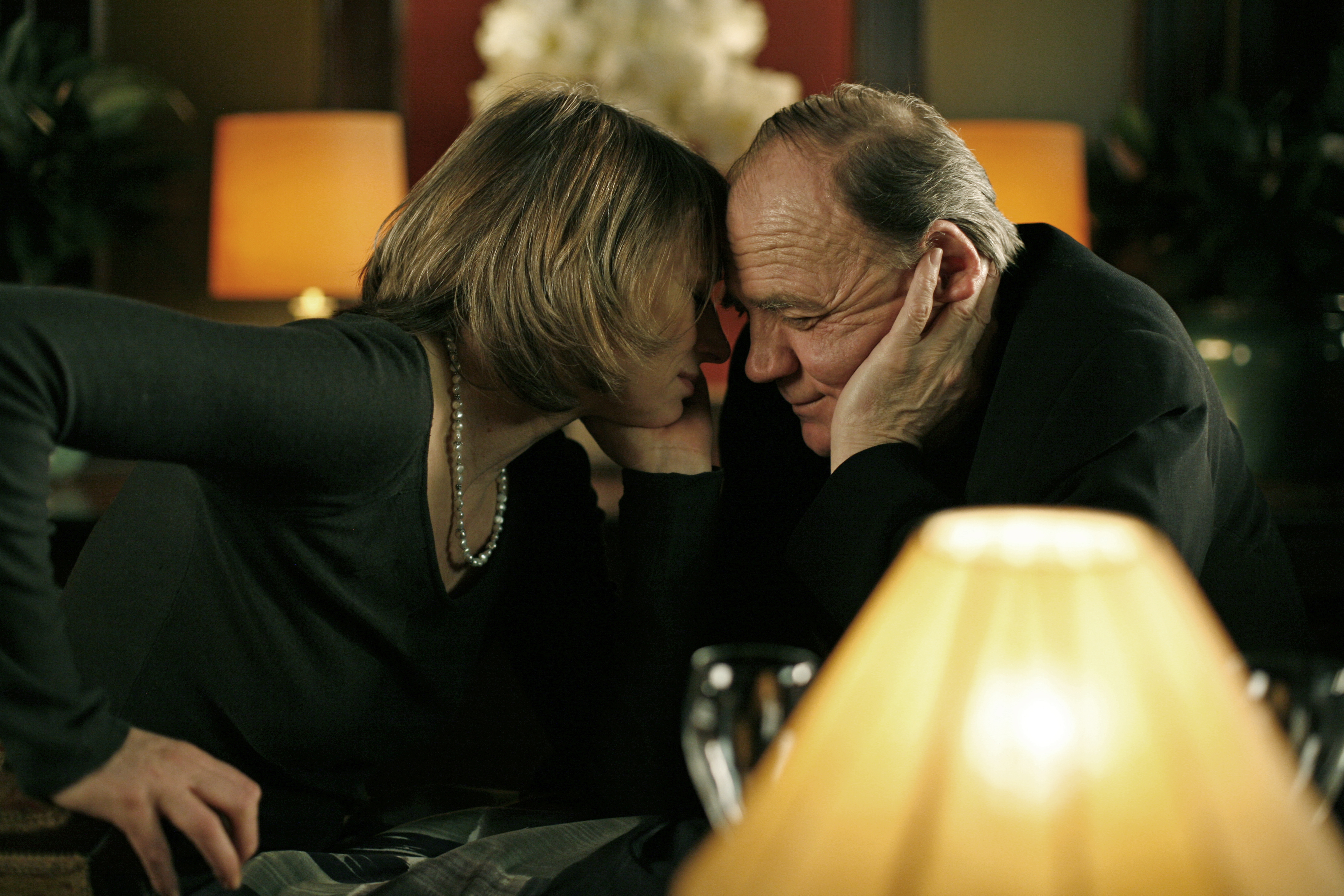 Bruno Ganz and Corinna Harfouch in Giulias Verschwinden (2009)