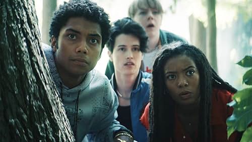 Jaz Sinclair, London Thor, Andy Walken, and Chance Perdomo in Gen V (2023)