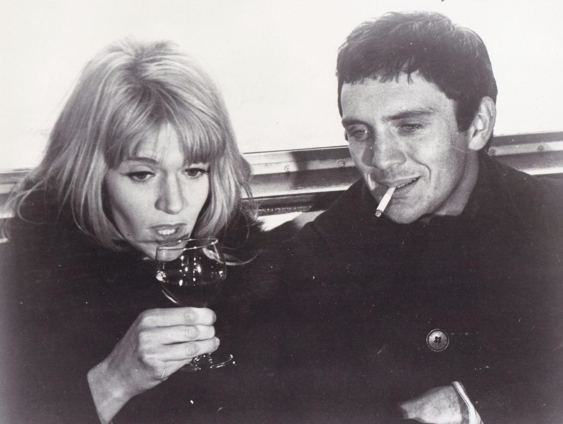 Terence Stamp and Carol White in Poor Cow (1967)