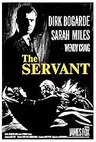 Dirk Bogarde, James Fox, and Sarah Miles in The Servant (1963)