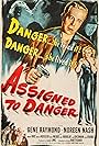 Noreen Nash and Gene Raymond in Assigned to Danger (1948)