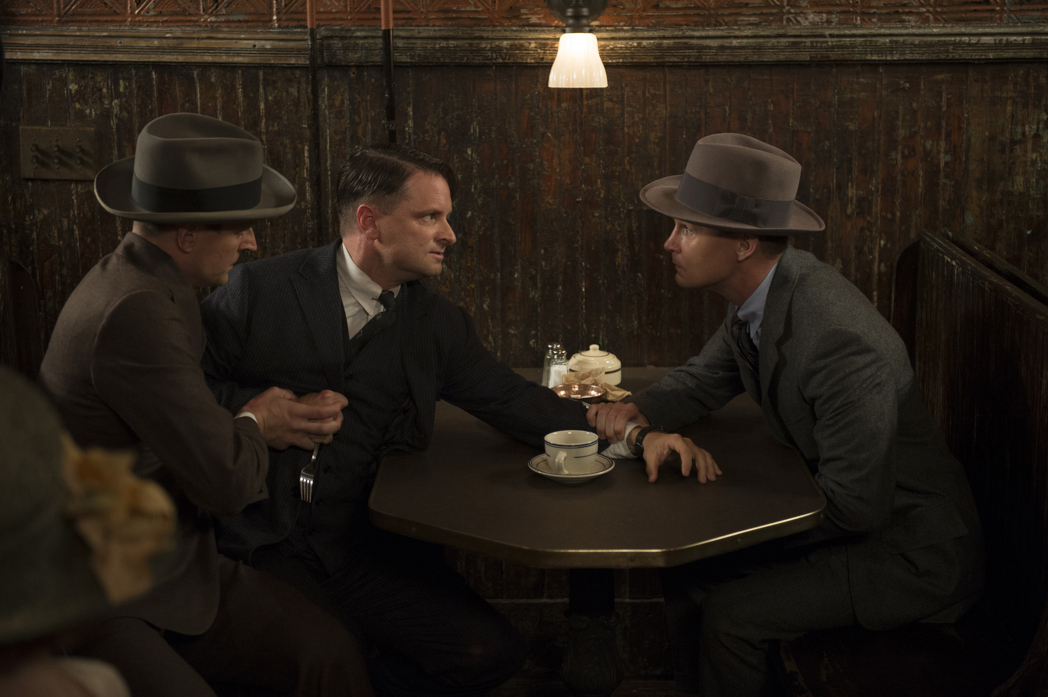 Shea Whigham, Brian Geraghty, and Jacob A. Ware in Boardwalk Empire (2010)