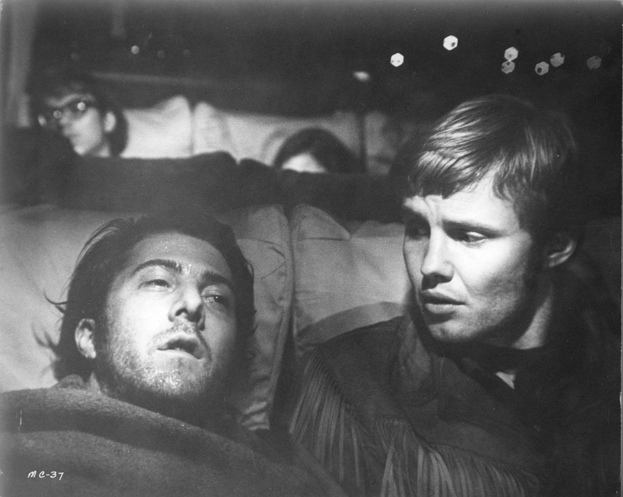 Dustin Hoffman and Jon Voight in Asphalt-Cowboy (1969)