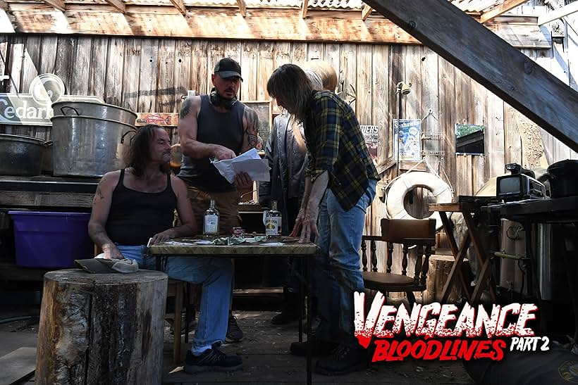 Tom McLoughlin, Jason Brooks, and Rob Mello in Friday the 13th Vengeance 2: Bloodlines (2022)