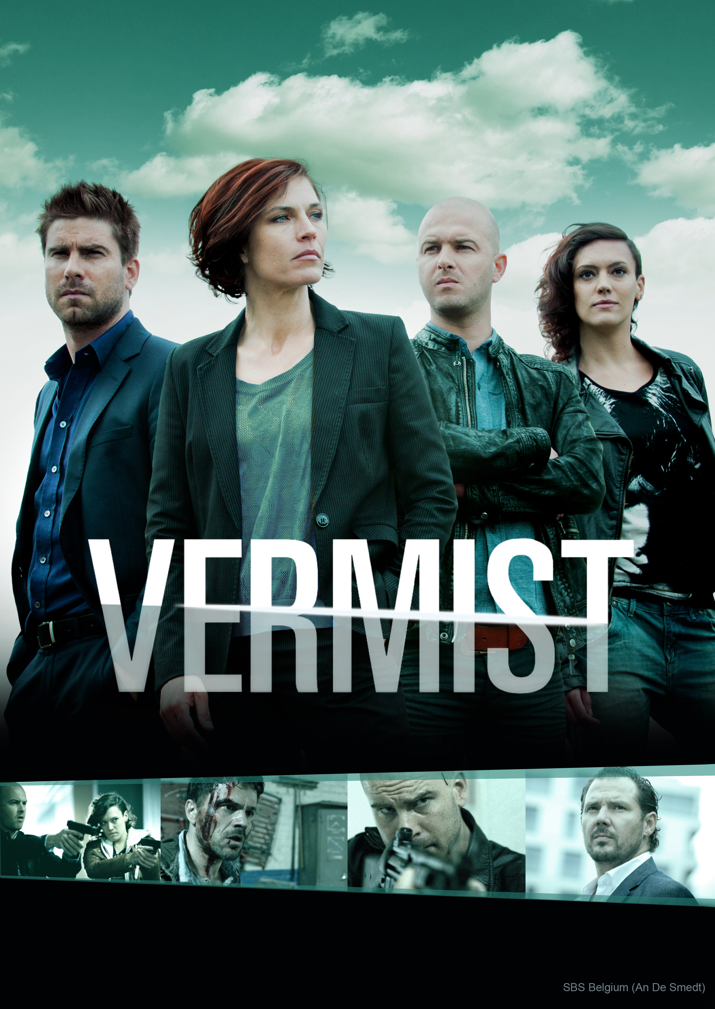 Axel Daeseleire, Joke Devynck, Stan Van Samang, Kevin Janssens, and Marieke Dilles in Vermist (2008)