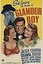 Jackie Cooper, Susanna Foster, and Darryl Hickman in Glamour Boy (1941)