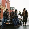 Mark Wahlberg, André 3000, Tyrese Gibson, and Garrett Hedlund in Four Brothers (2005)