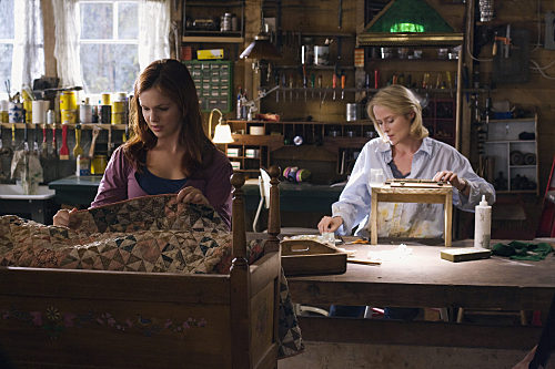 Jennifer Ehle and Amber Tamblyn in The Russell Girl (2008)