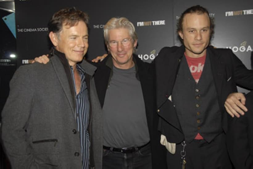 Richard Gere, Heath Ledger, and Bruce Greenwood at an event for I'm Not There (2007)