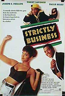 Halle Berry, Tommy Davidson, and Joseph C. Phillips in Strictly Business (1991)