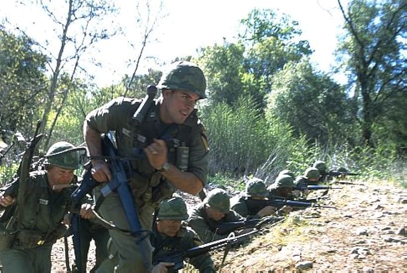 Jsu Garcia as "Captain Tony Nadal" Leading A company in "We Were Soldiers"