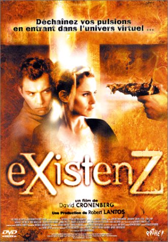 Jude Law and Jennifer Jason Leigh in eXistenZ (1999)