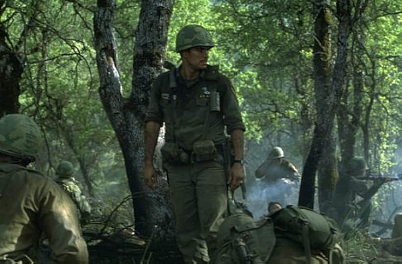 Jsu Garcia as Cpt. Tony Nadal standing strong in "We Were Soldiers"