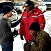 Mark Wahlberg, John Singleton, and André 3000 in Four Brothers (2005)