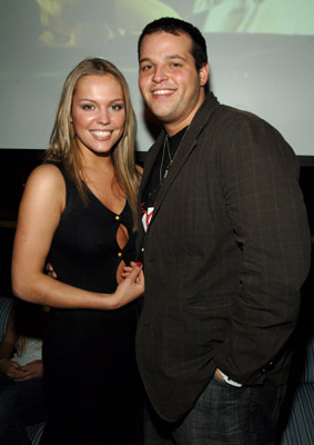 Agnes Bruckner and Daniel Franzese at an event for Dreamland (2006)