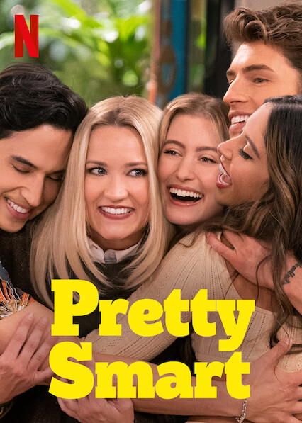 Emily Osment, Michael Hsu Rosen, Gregg Sulkin, Cinthya Carmona, and Olivia Macklin in Pretty Smart (2021)