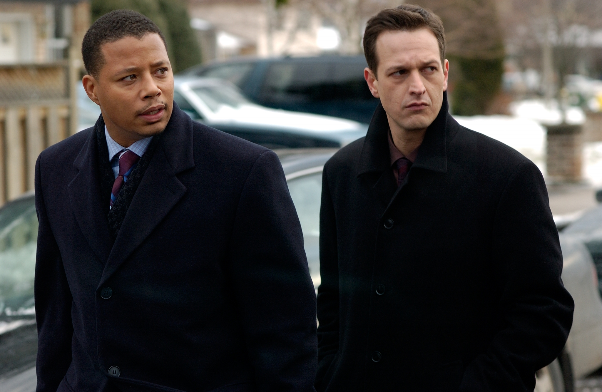 Josh Charles and Terrence Howard in Four Brothers (2005)