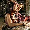 Orlando Bloom and Naomie Harris in Pirates of the Caribbean: At World's End (2007)