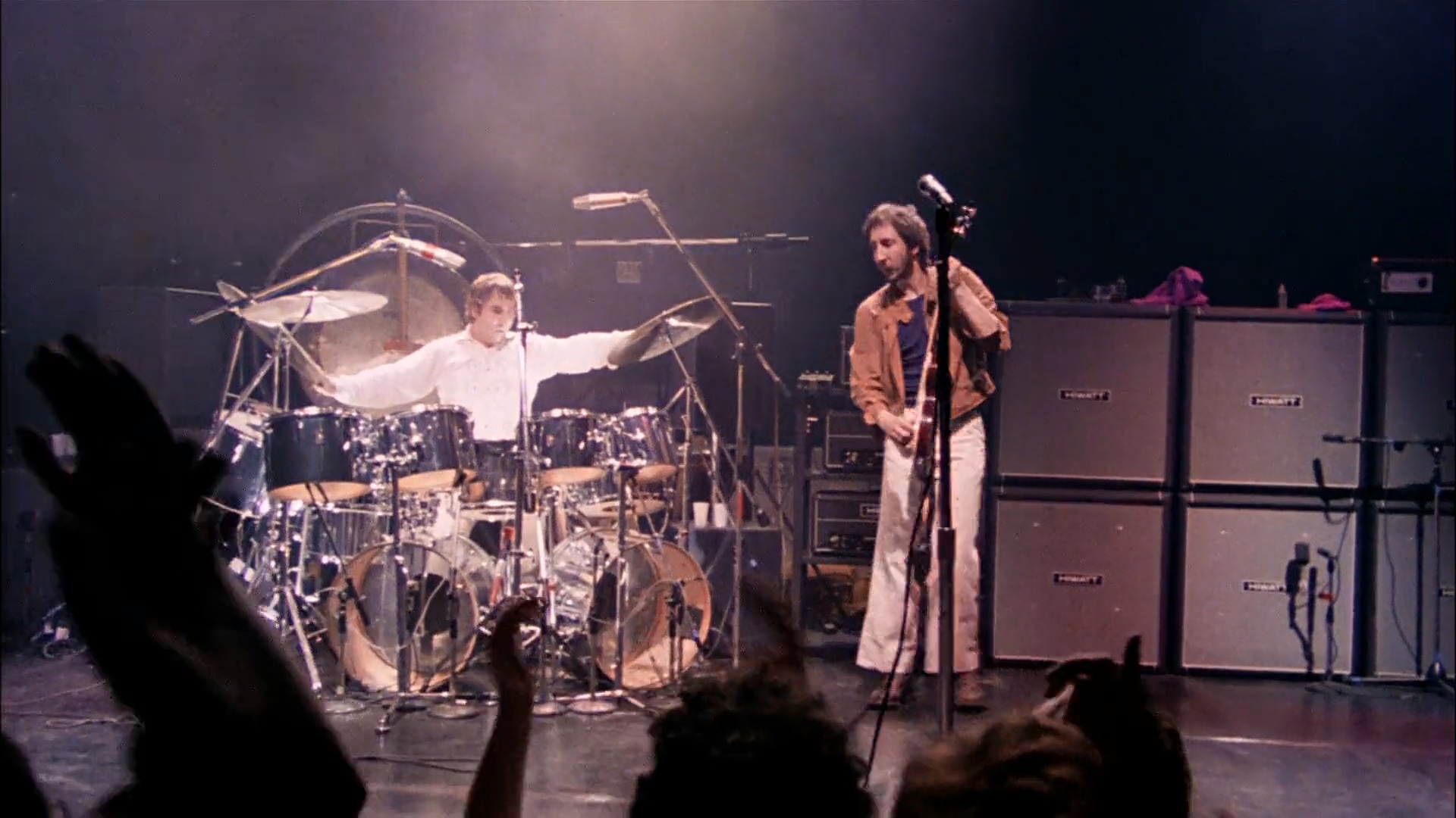 Keith Moon, Pete Townshend, and The Who in The Who: The Kids Are Alright (1979)