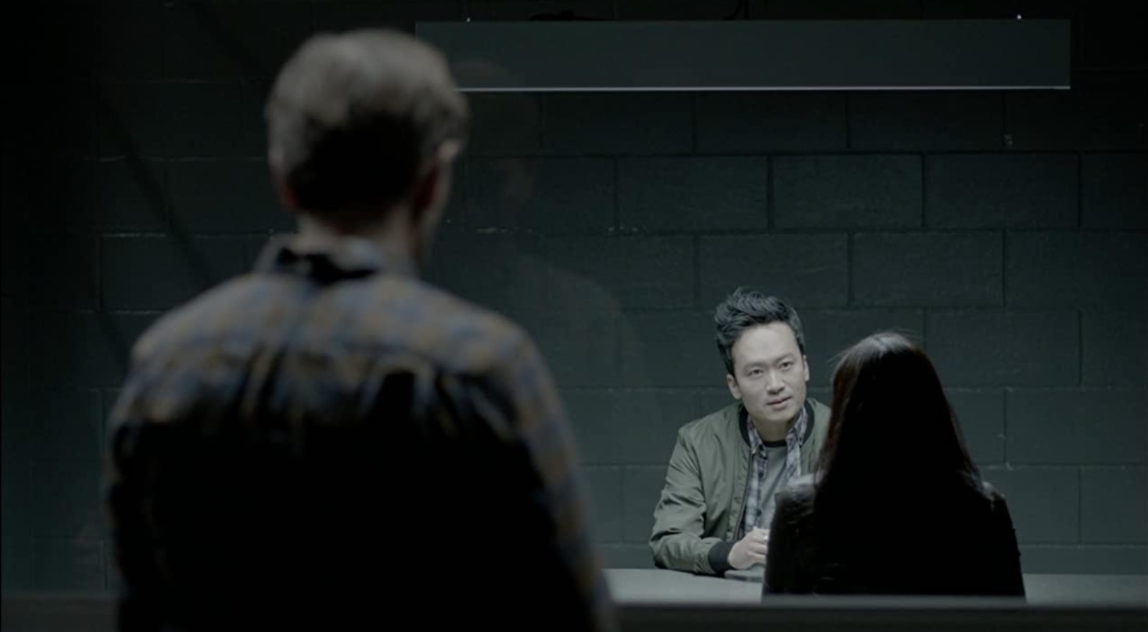 Peter Outerbridge, Steph Song, and Victor Chiu