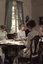 Sabina Franklyn, Elizabeth Garvie, Clare Higgins, Priscilla Morgan, Tessa Peake-Jones, and Moray Watson in Pride and Prejudice (1980)