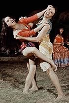 Martine Beswick and Aliza Gur in Moscou Contra 007 (1963)