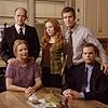 Lauren Ambrose, Frances Conroy, Michael C. Hall, Richard Jenkins, and Peter Krause in Six Feet Under (2001)