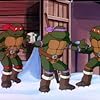 Townsend Coleman, Barry Gordon, and Rob Paulsen in Teenage Mutant Ninja Turtles (1987)