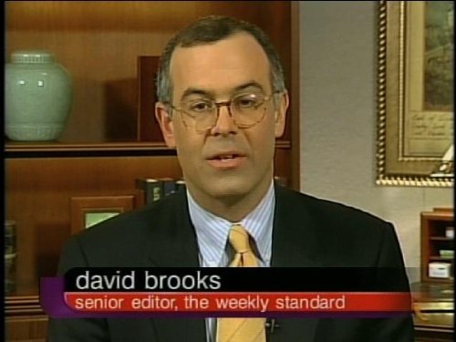 David Brooks in Charlie Rose (1991)