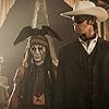 Johnny Depp and Armie Hammer in The Lone Ranger (2013)