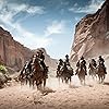 William Fichtner, James Frain, Damon Herriman, Matt O'Leary, Leon Rippy, Joaquín Cosio, and Harry Treadaway in The Lone Ranger (2013)