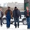 Mark Wahlberg, André 3000, Tyrese Gibson, and Garrett Hedlund in Four Brothers (2005)