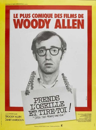 Woody Allen in Um Assaltante Bem Trapalhão (1969)