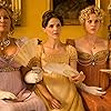 Keri Russell, Jennifer Coolidge, and Georgia King in Austenland (2013)