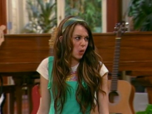 Miley Cyrus in Hannah Montana (2006)