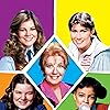 Nancy McKeon, Kim Fields, Mindy Cohn, Charlotte Rae, and Lisa Whelchel in The Facts of Life (1979)