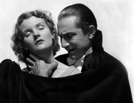 Bela Lugosi and Helen Chandler in Dracula (1931)