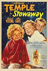 Shirley Temple, Robert Young, and Alice Faye in Pequena Clandestina (1936)