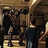 Hugh Jackman, Evangeline Lilly, and Dakota Goyo in Real Steel (2011)