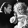 Bill Murray and Carol Kane in Scrooged (1988)