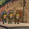 Cam Clarke, Barry Gordon, and Rob Paulsen in Teenage Mutant Ninja Turtles (1987)