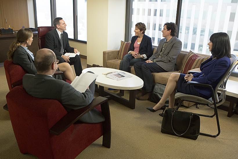 Tim Bagley, Tamsin Greig, Stephen Mangan, Kate Miles, and Andrea Rosen in Episodes (2011)