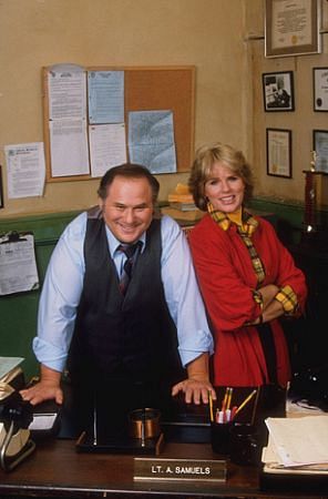 "Cagney & Lacey" Al Waxman, Sharon Gless 1984 CBS