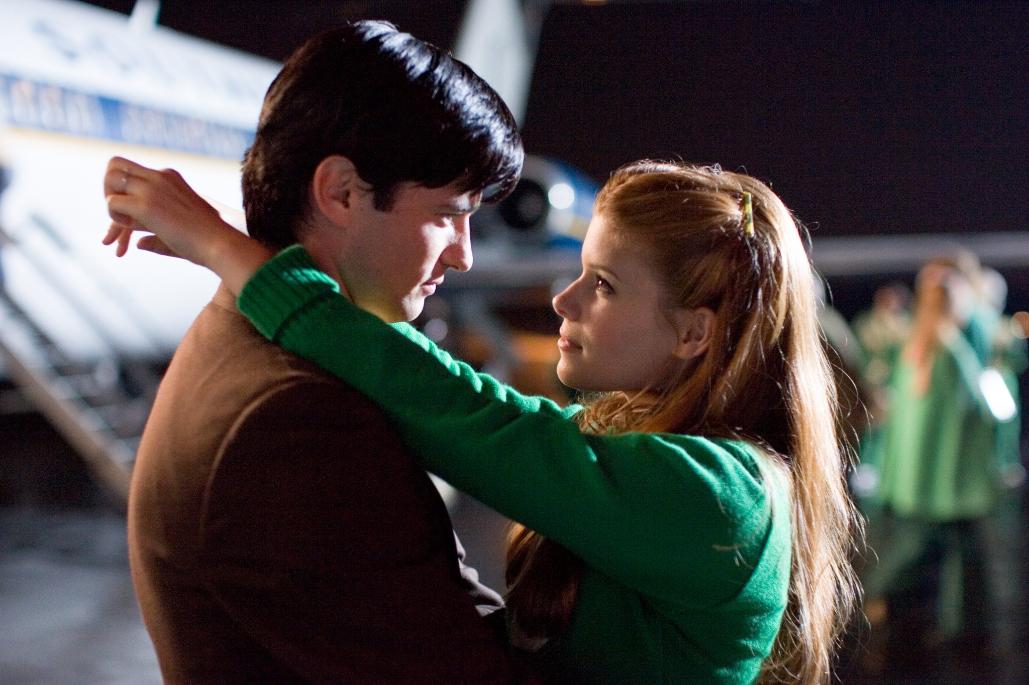 Kate Mara and Wes Brown in We Are Marshall (2006)