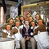 Gene Wilder, Rudy Borgstaller, George Claydon, Malcolm Dixon, Rusty Goffe, Ismed Hassan, Norman McGlen, Angelo Muscat, Pepi Poupee, Marcus Powell, and Albert Wilkinson in Willy Wonka & the Chocolate Factory (1971)