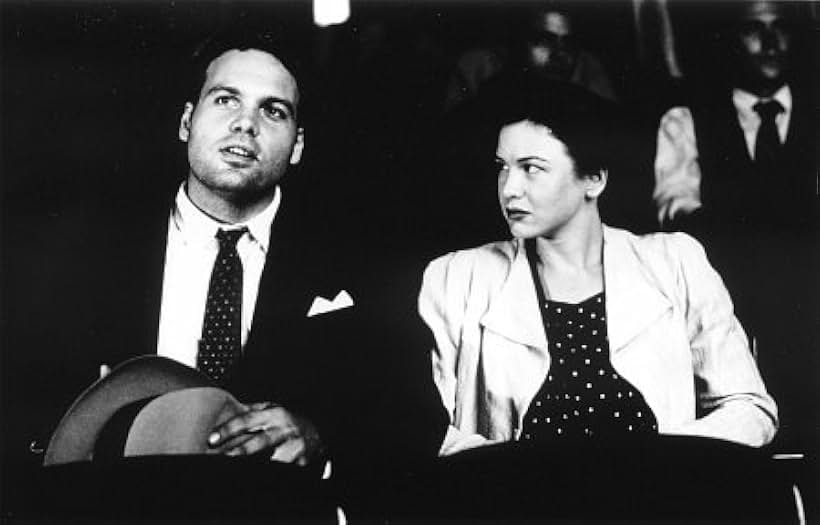 Renée Zellweger and Vincent D'Onofrio in The Whole Wide World (1996)