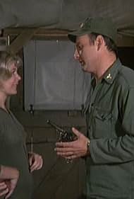 Larry Linville and Loretta Swit in M*A*S*H (1972)