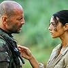 Bruce Willis and Monica Bellucci in Tears of the Sun (2003)