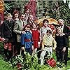 Gene Wilder, Paris Themmen, Jack Albertson, Michael Bollner, Julie Dawn Cole, Nora Denney, Roy Kinnear, Denise Nickerson, Peter Ostrum, Ursula Reit, and Leonard Stone in Willy Wonka & the Chocolate Factory (1971)